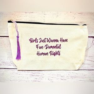 🌟Brand New & Custom🌟 makeup bag